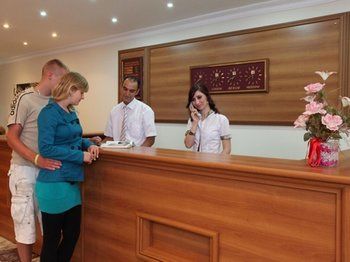 Angel Beach Hotel Tosmur Kültér fotó